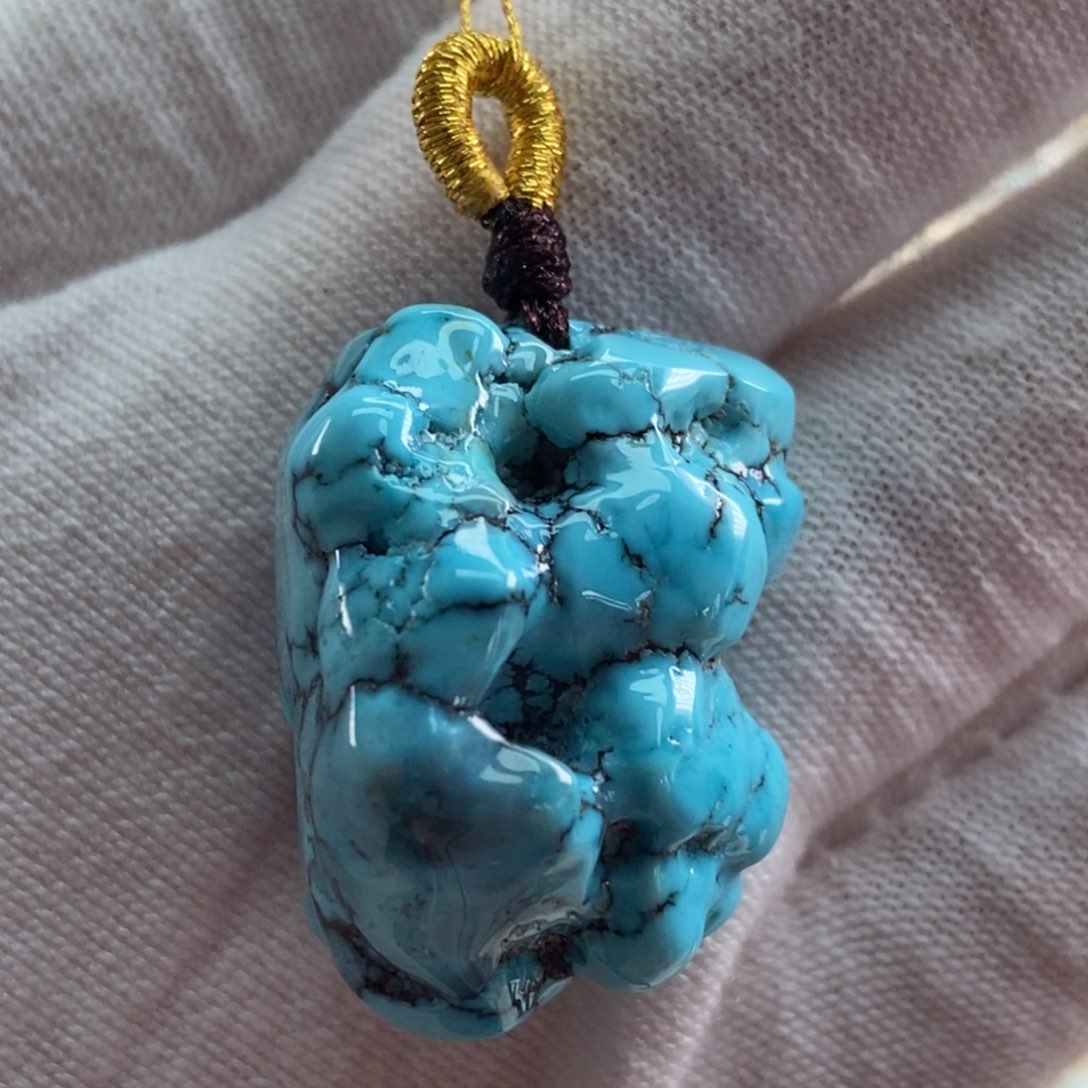 未镶嵌绿松石珠宝奇石