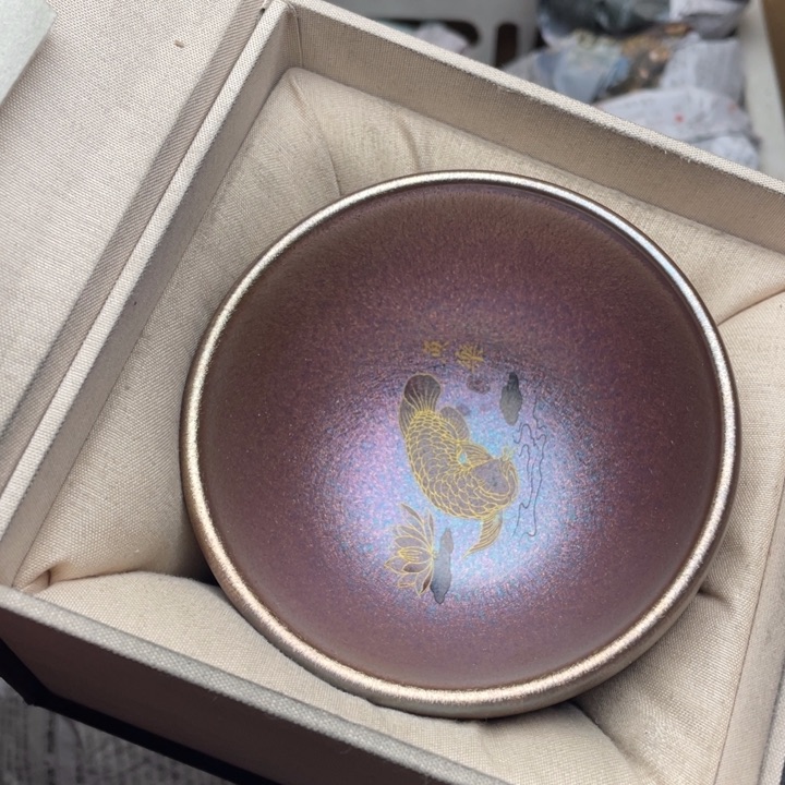 茶盏建窑建盏主人杯