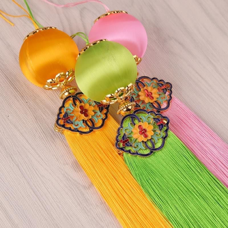 【兮子家】新款60厘米加长大号景泰蓝流苏创意手工diy