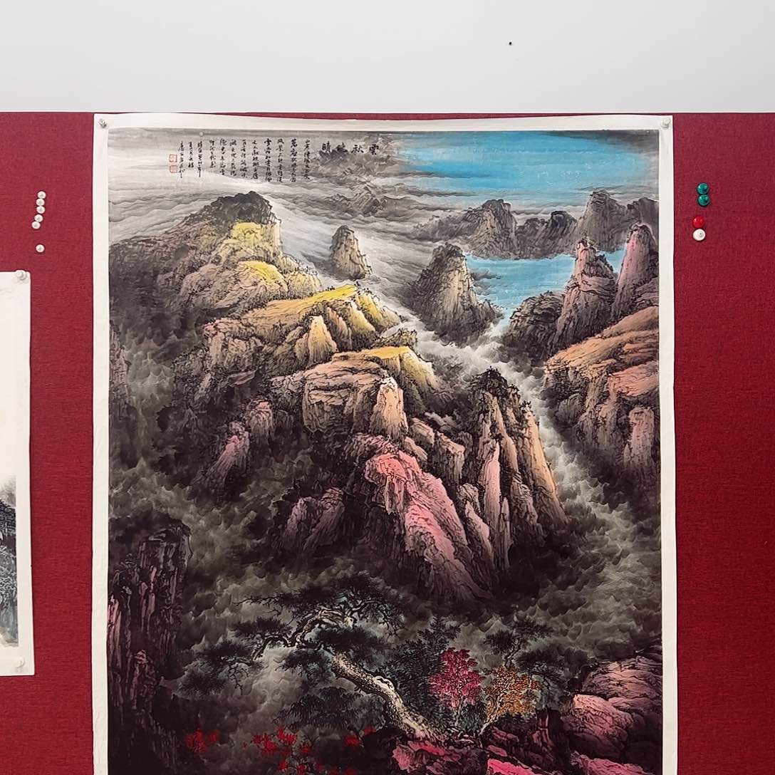 国画用****0国画作品集的故事