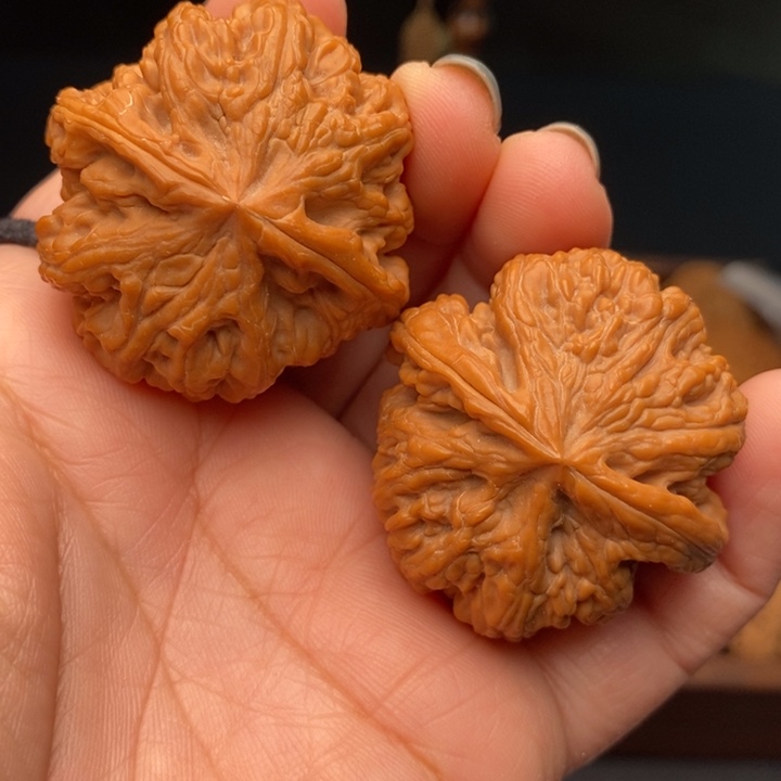 文玩核桃把件大粗筋40尺核桃