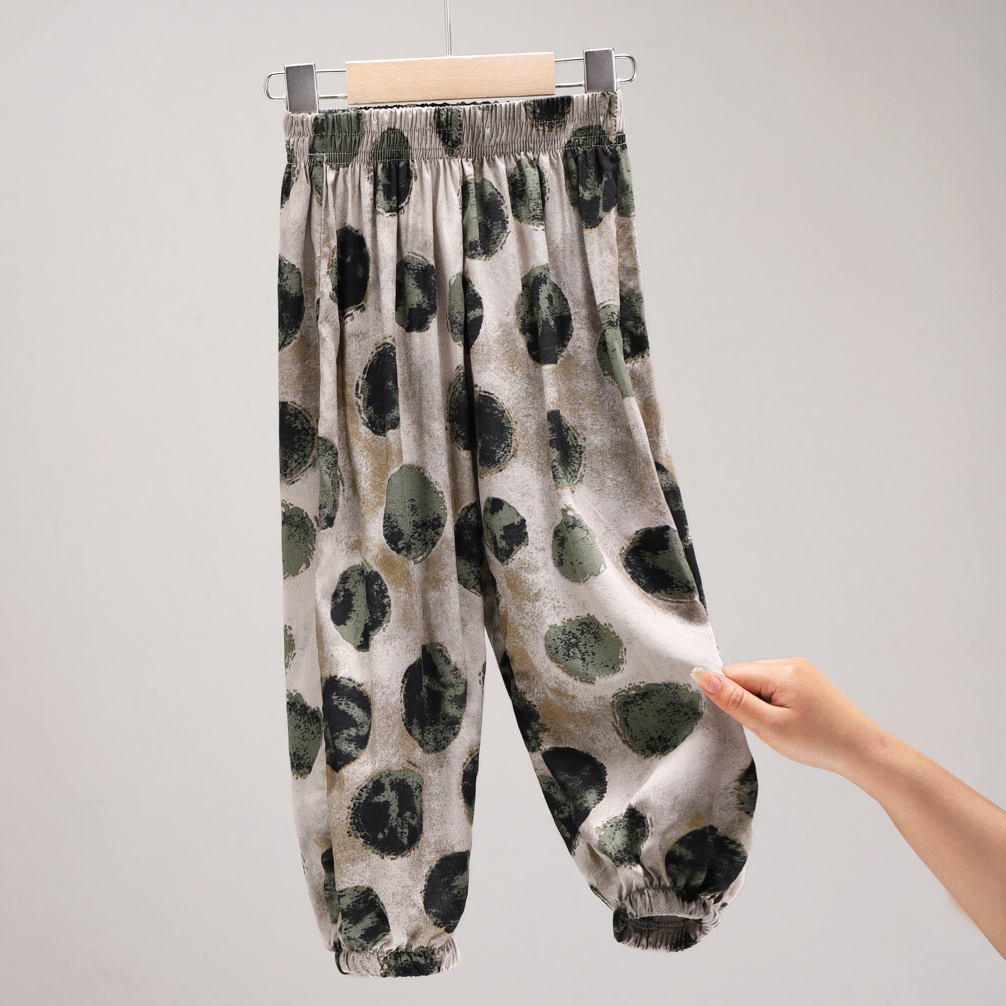 儿童防蚊裤夏季薄款男童裤子外穿女童宝宝韩版外穿休闲 591567