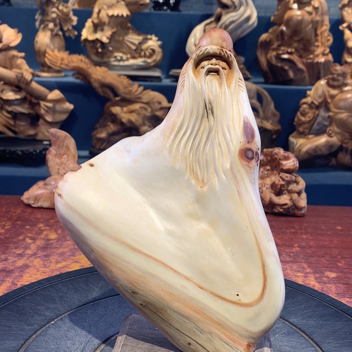 柏木（崖柏）根雕摆件