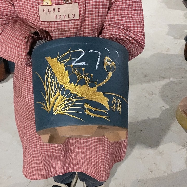 紫砂花盆紫砂花盆