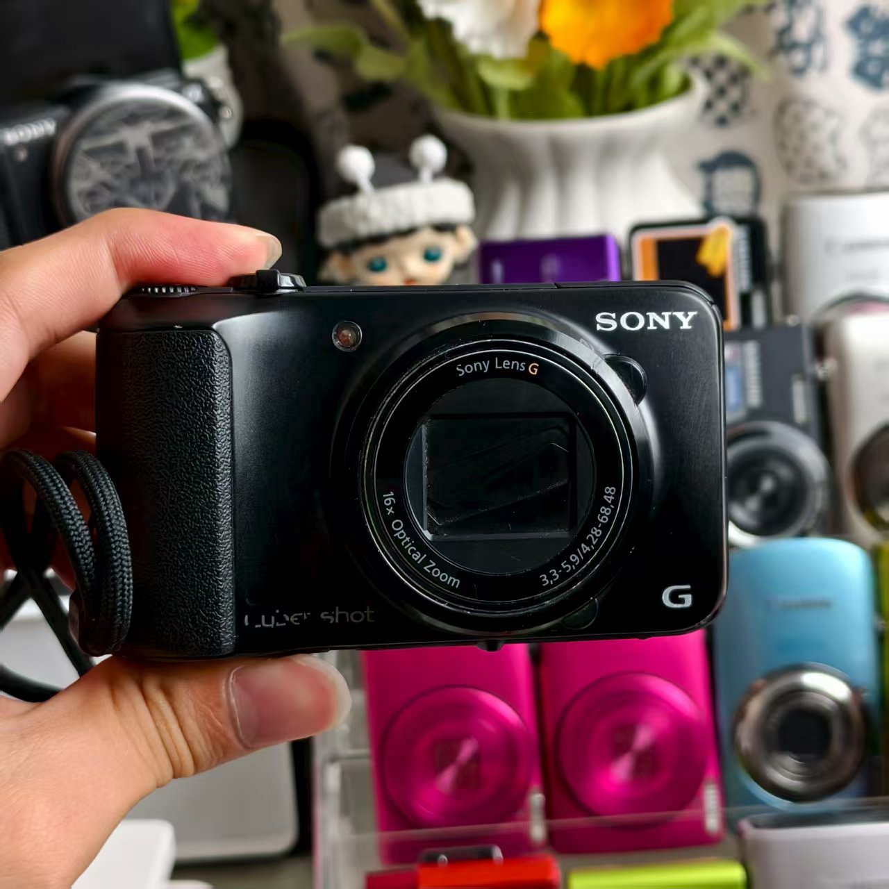 95新 Sony/索尼 索尼H90 ccd相机1600万像素  