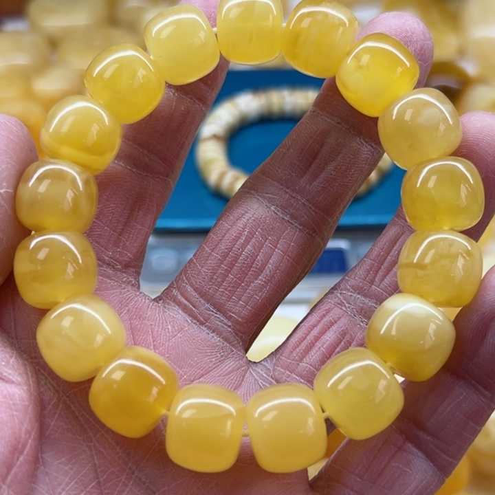 琥珀（矿物珀）手串未镶嵌