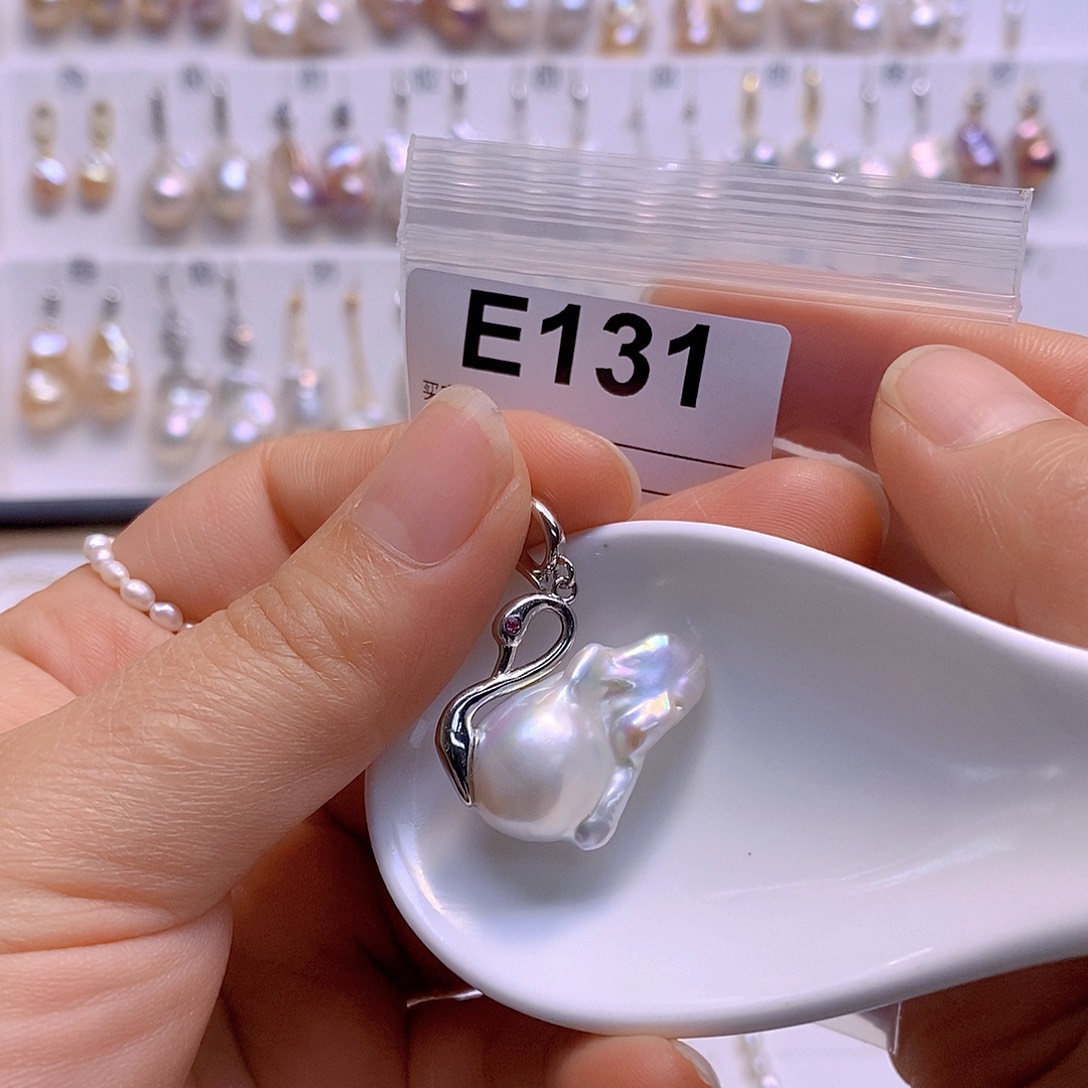 淡水珍珠颈饰银S925镶嵌