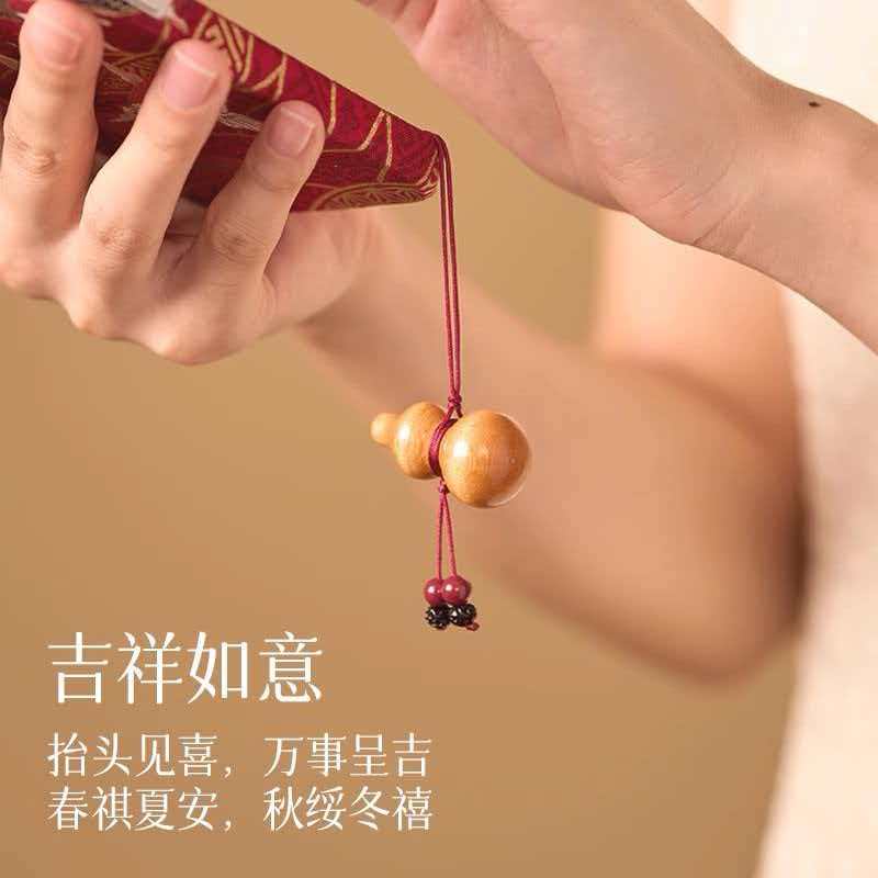 柒玥星遗天然桃护身符木手机挂饰吊坠男女士车钥匙挂件