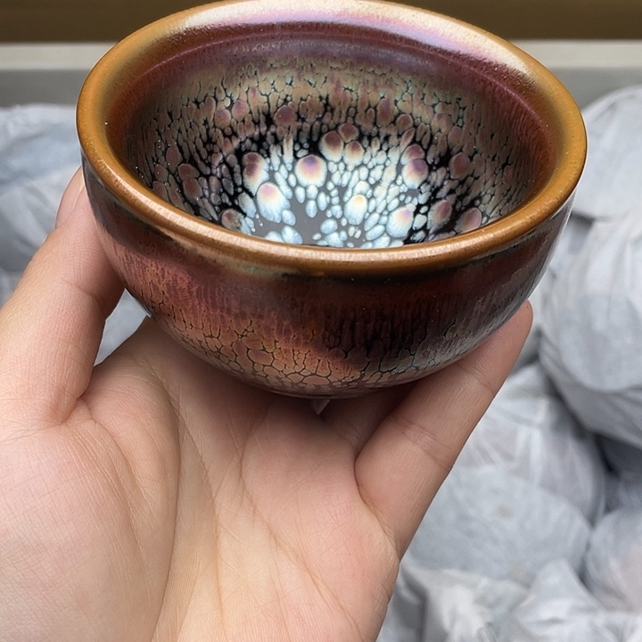 茶盏建窑建盏主人杯将军