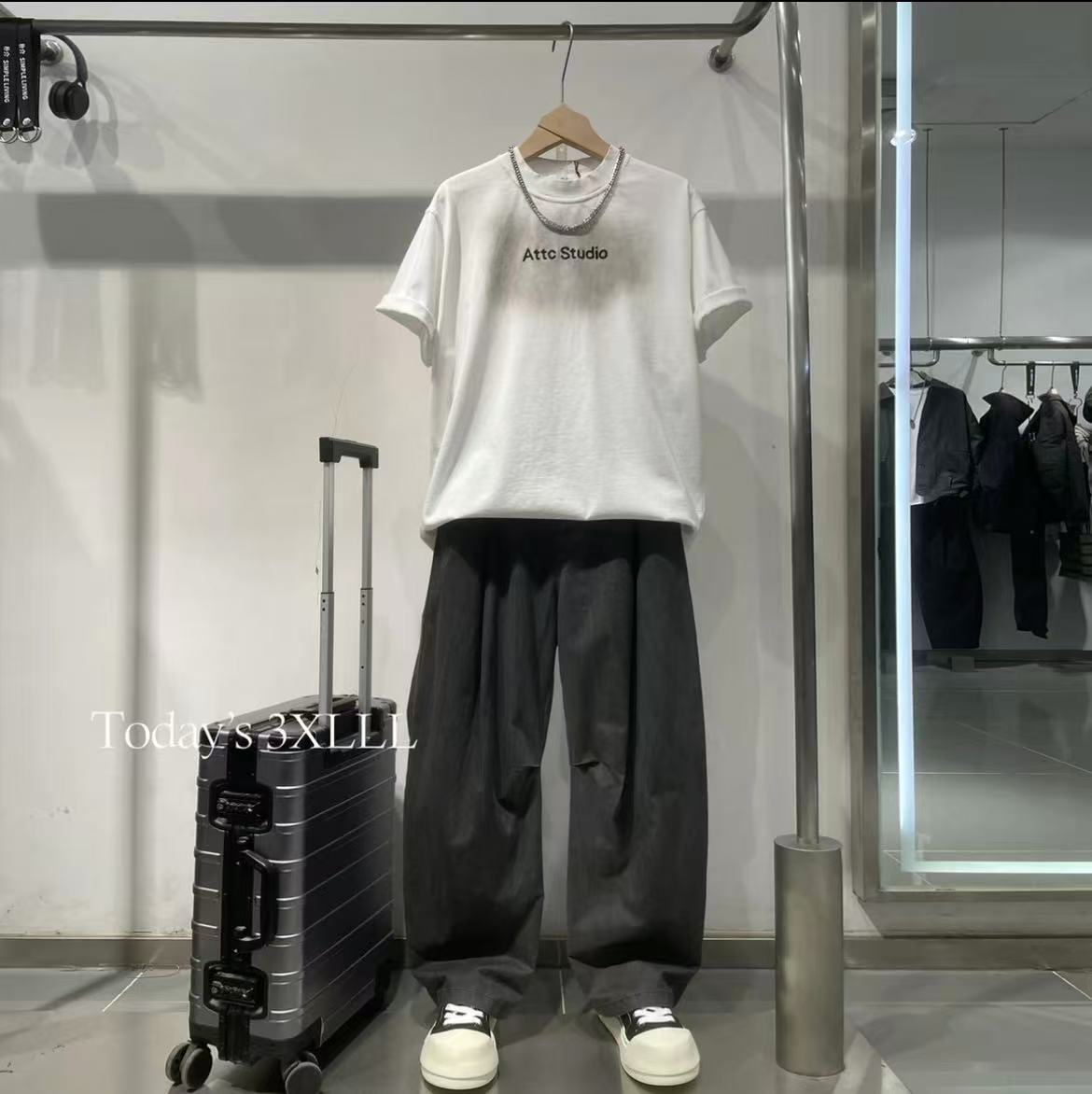 时尚春夏t恤圆领短袖夏季大码中长款夏季男式短袖T恤