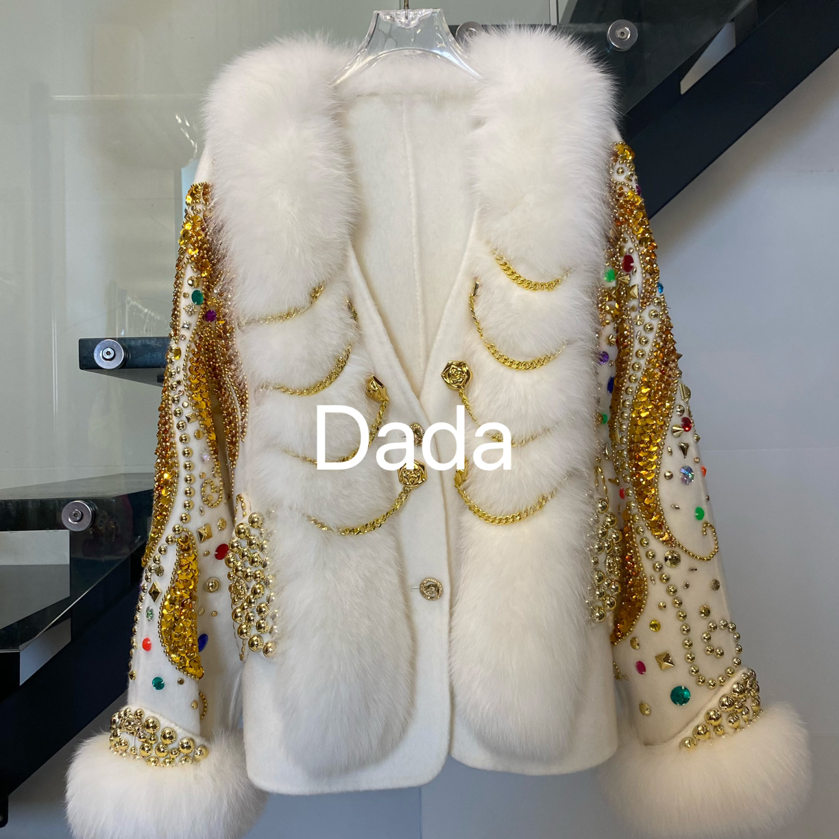 Dada设计款新款重工个性款休闲时尚百搭洋气外套C15527