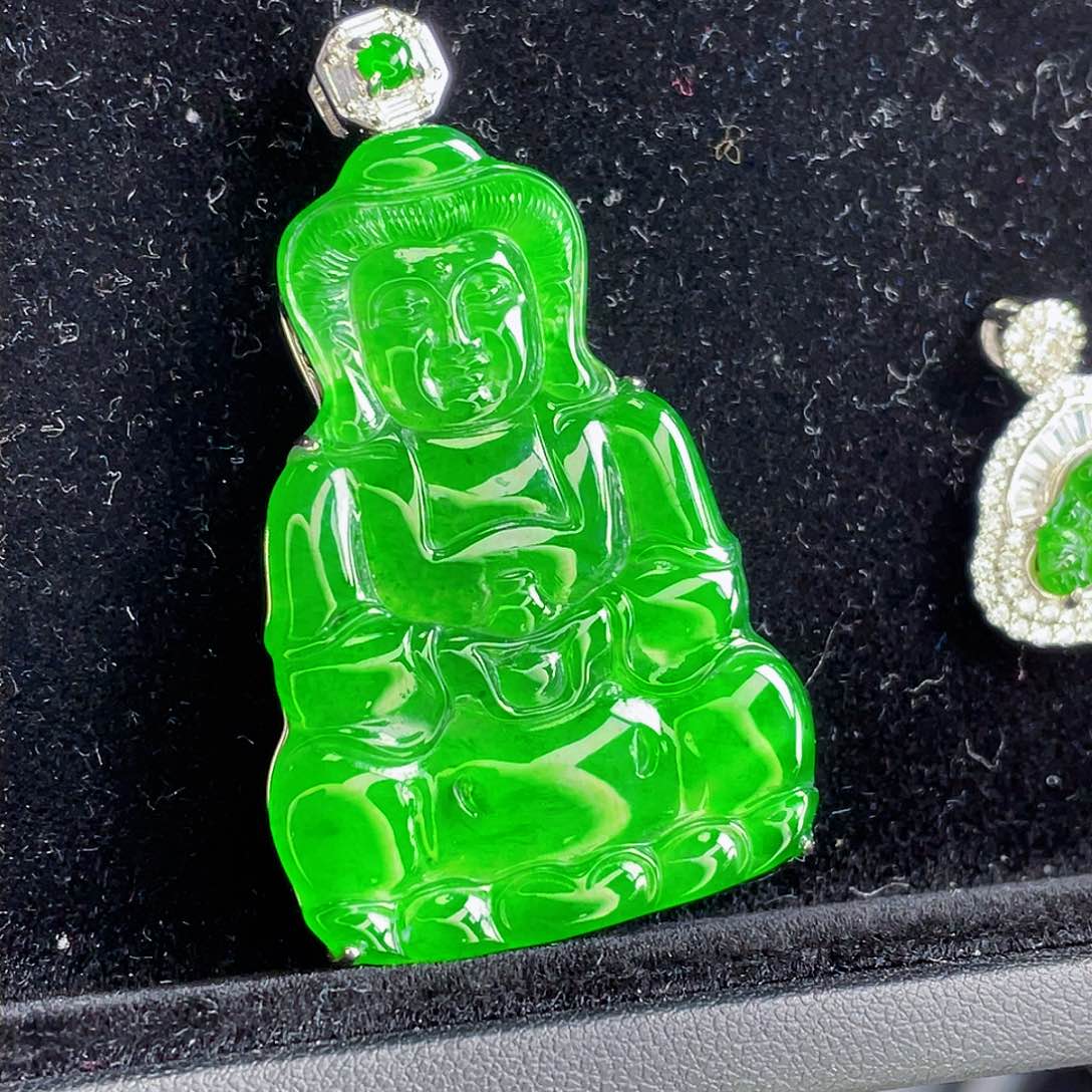 翡翠吊坠(不含链)未镶嵌