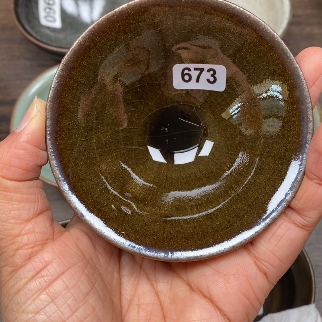 茶盏龙窑柴烧自然还原673