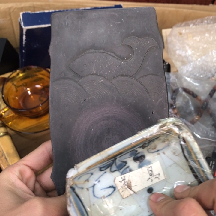 陶瓷孤品单件车里拍