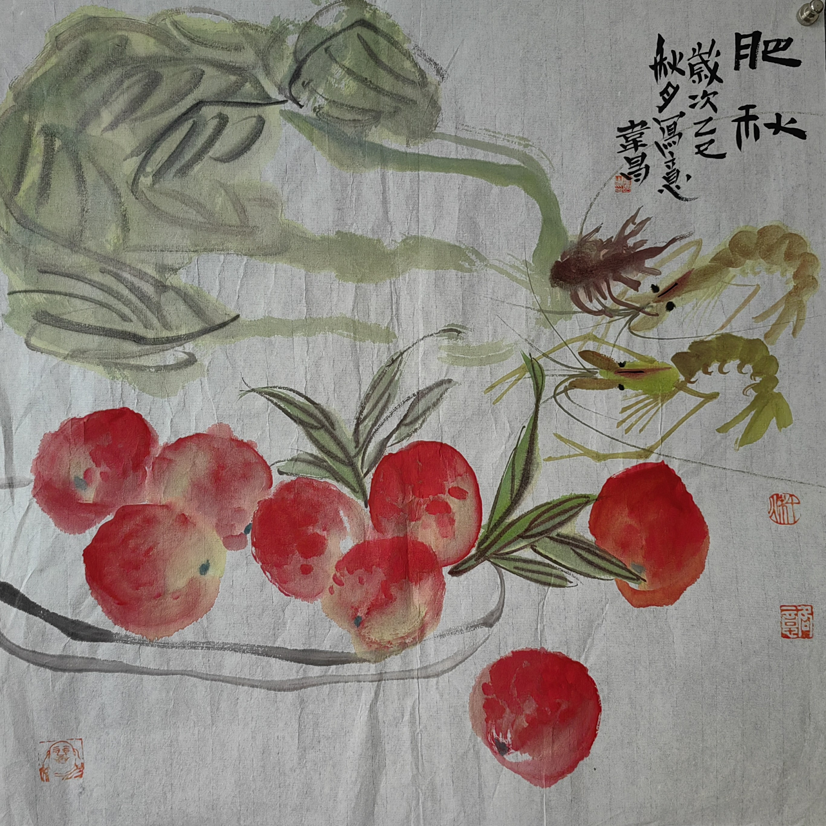 新中式国画写意现代装饰画50-50  画心通用链
