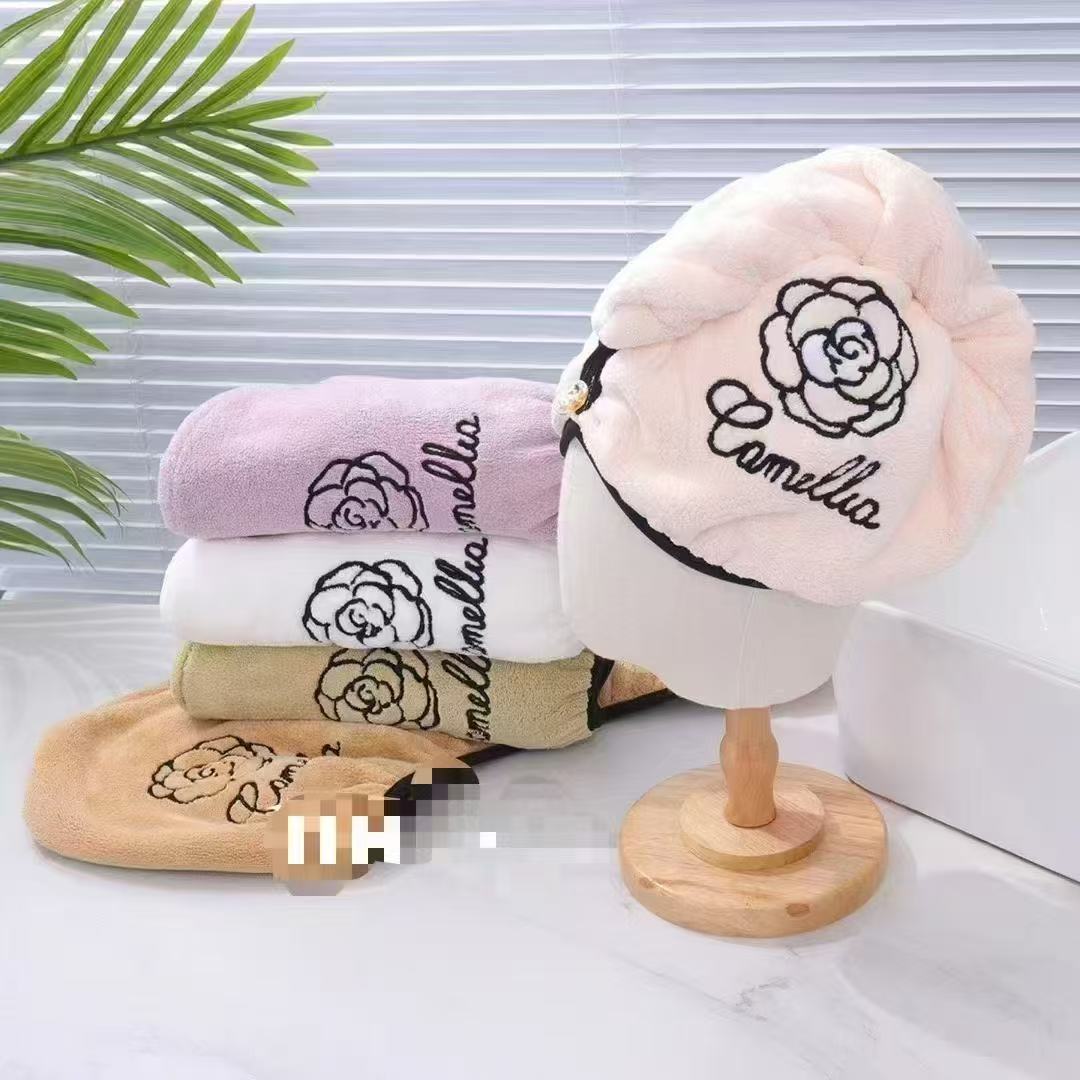 柔软吸水加厚适合成人洗澡家用洗发速干帽