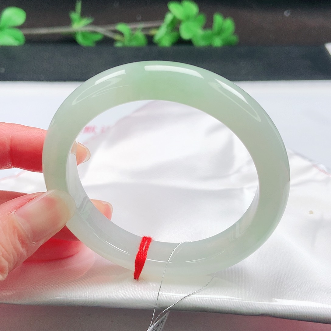 未镶嵌手镯翡翠54圈