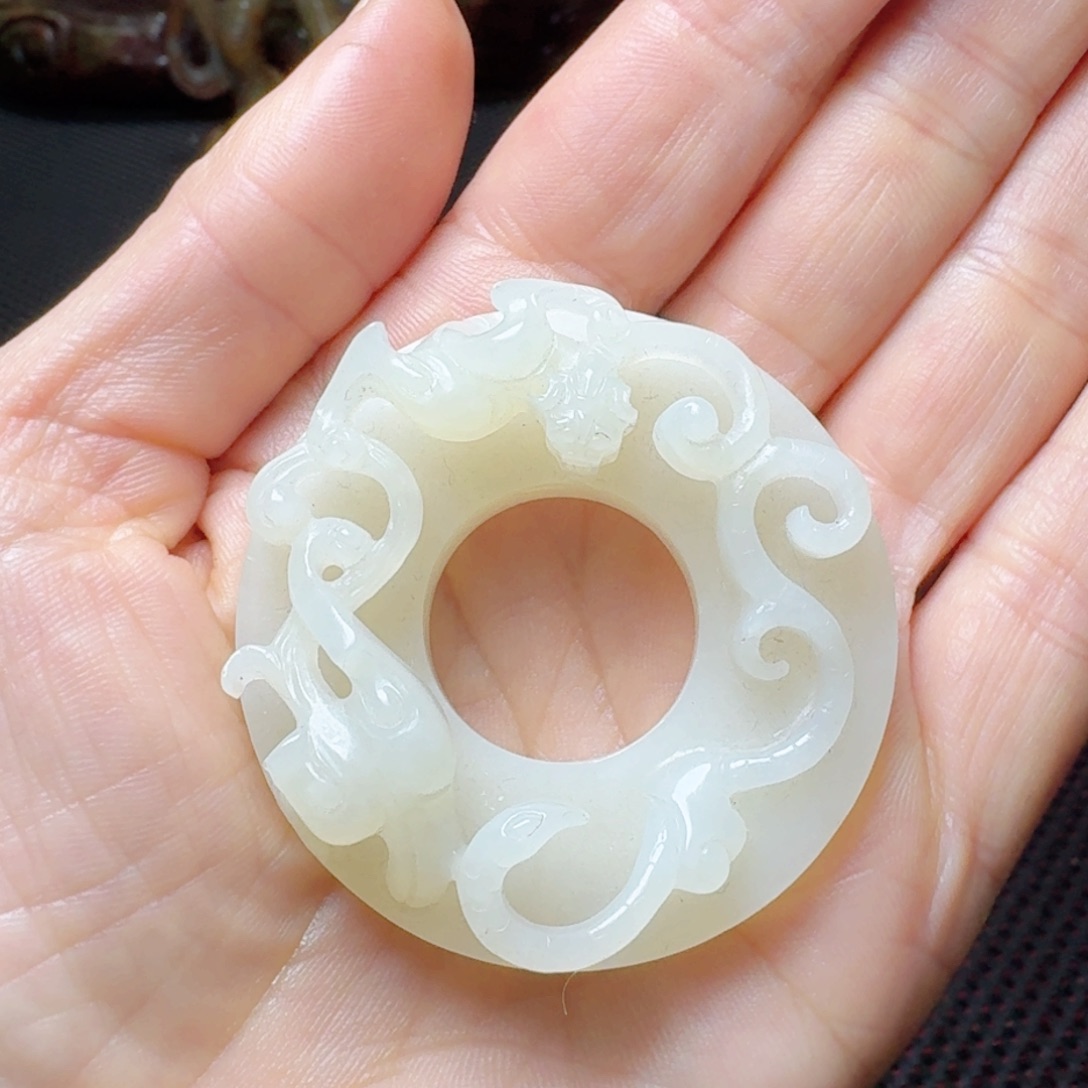 和田玉挂件未镶嵌