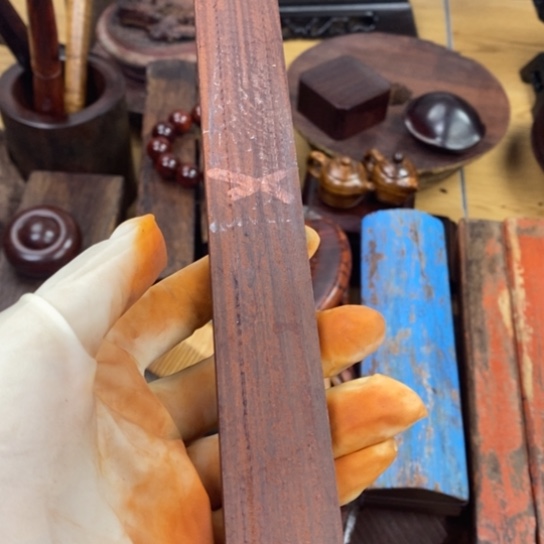 三***岁有机玻璃印度小叶紫檀木