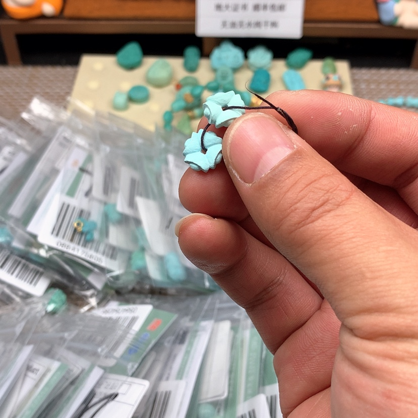 【闪购商品】绿松石颈饰未镶嵌16