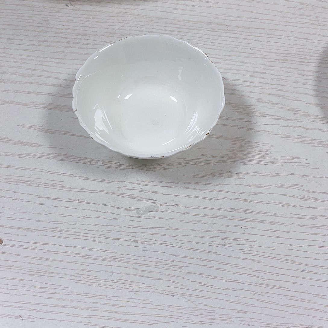 瓷骨质瓷四寸小碗纯白