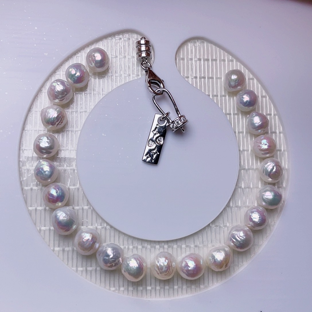 淡水珍珠手链未镶嵌W**?