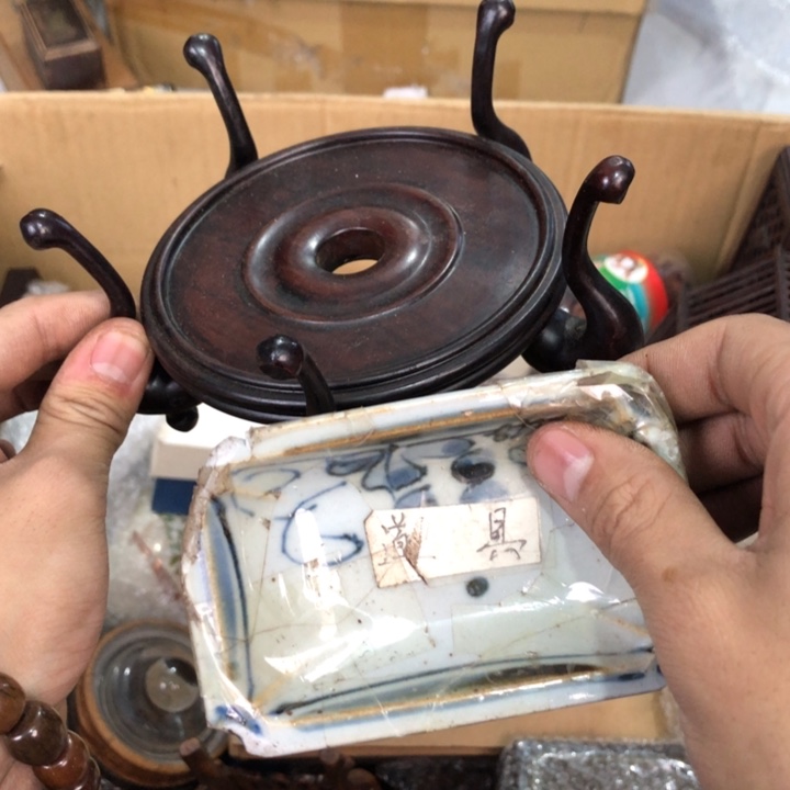 陶瓷孤品单件车里拍