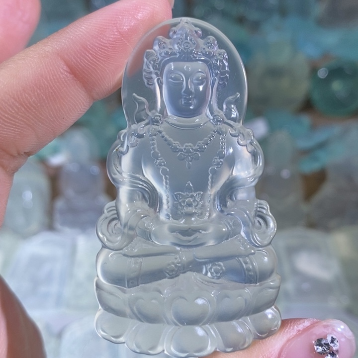 岫玉吊坠未镶嵌吊坠