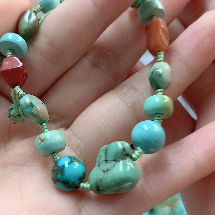 绿松石珠宝奇石未镶嵌