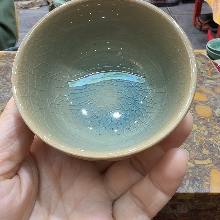 清水烧品茗杯。。。品茗