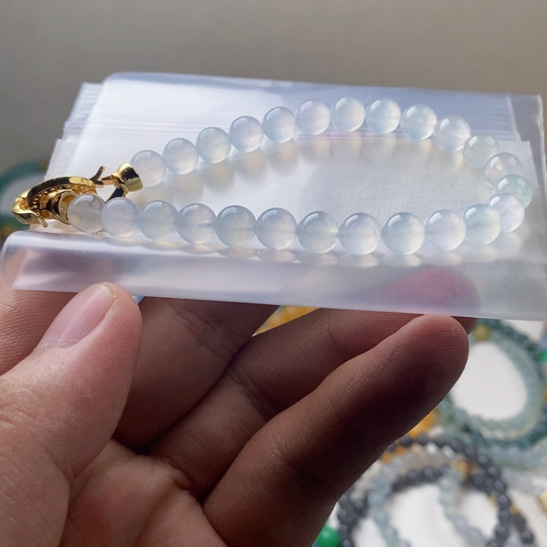 定制翡翠未镶嵌缅甸翡翠a货卡6.8