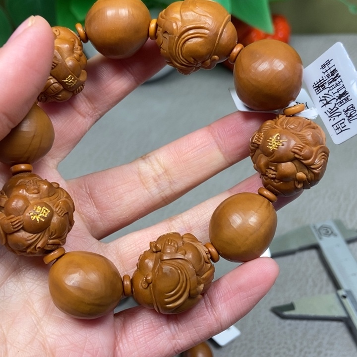 橄榄核手串/手链福禄寿喜财