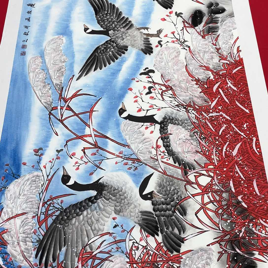 国画李庆友老师精品作品