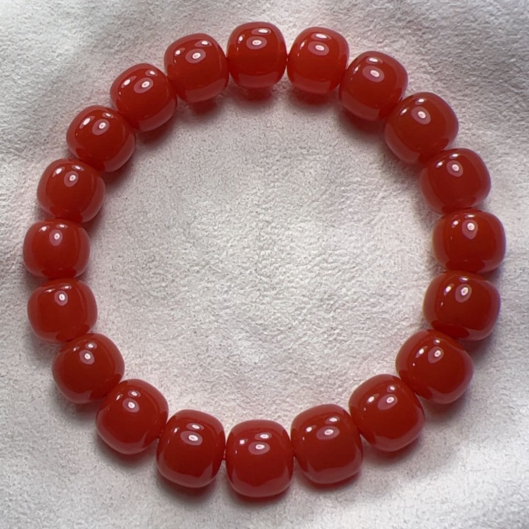 南红玛瑙手串未镶嵌张*健