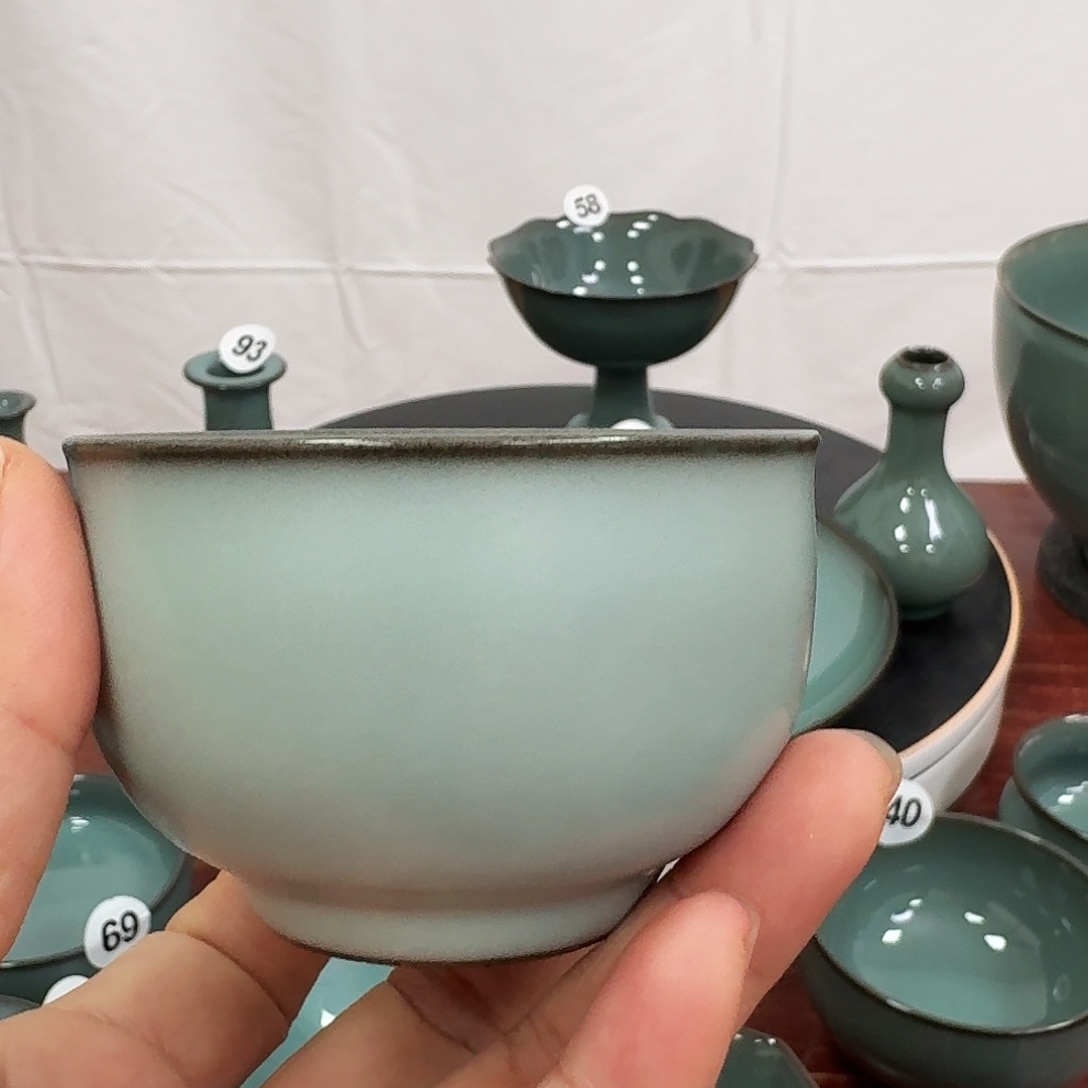 铁胎开片哑光杯子