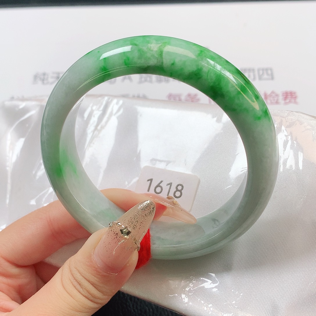 未镶嵌手镯翡翠1618