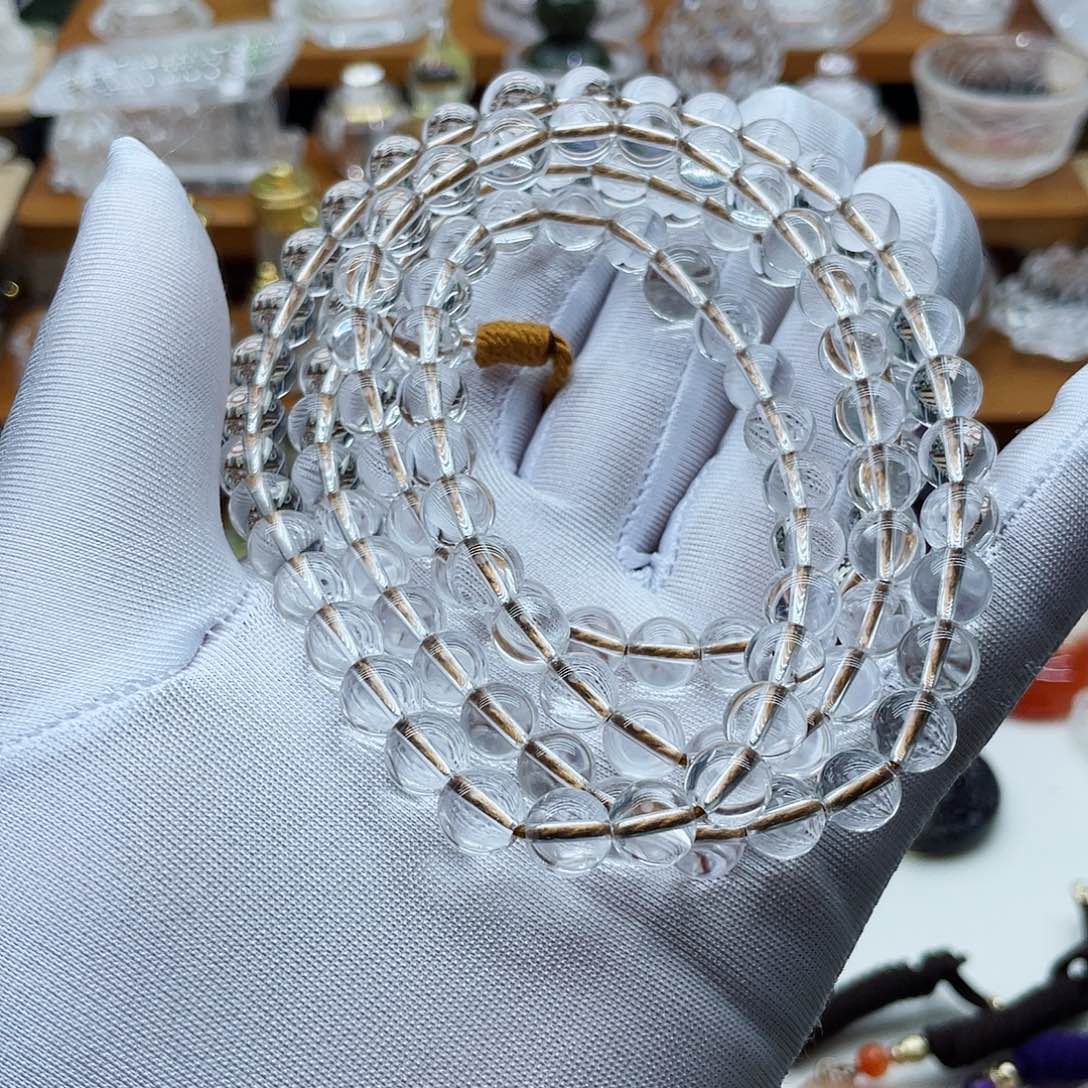 水晶颈饰未镶嵌幸**好项链