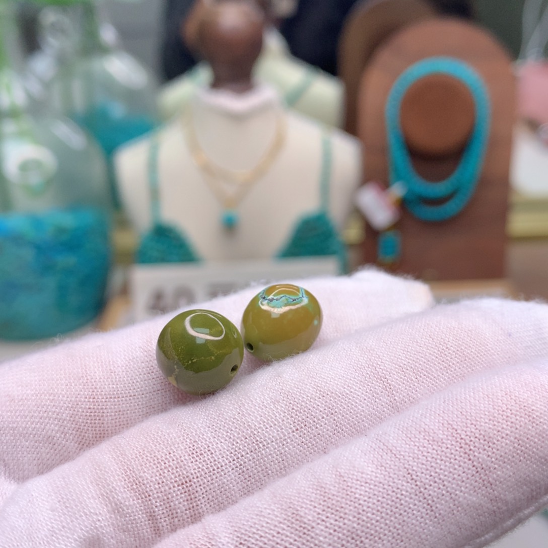 绿松石未镶嵌配饰