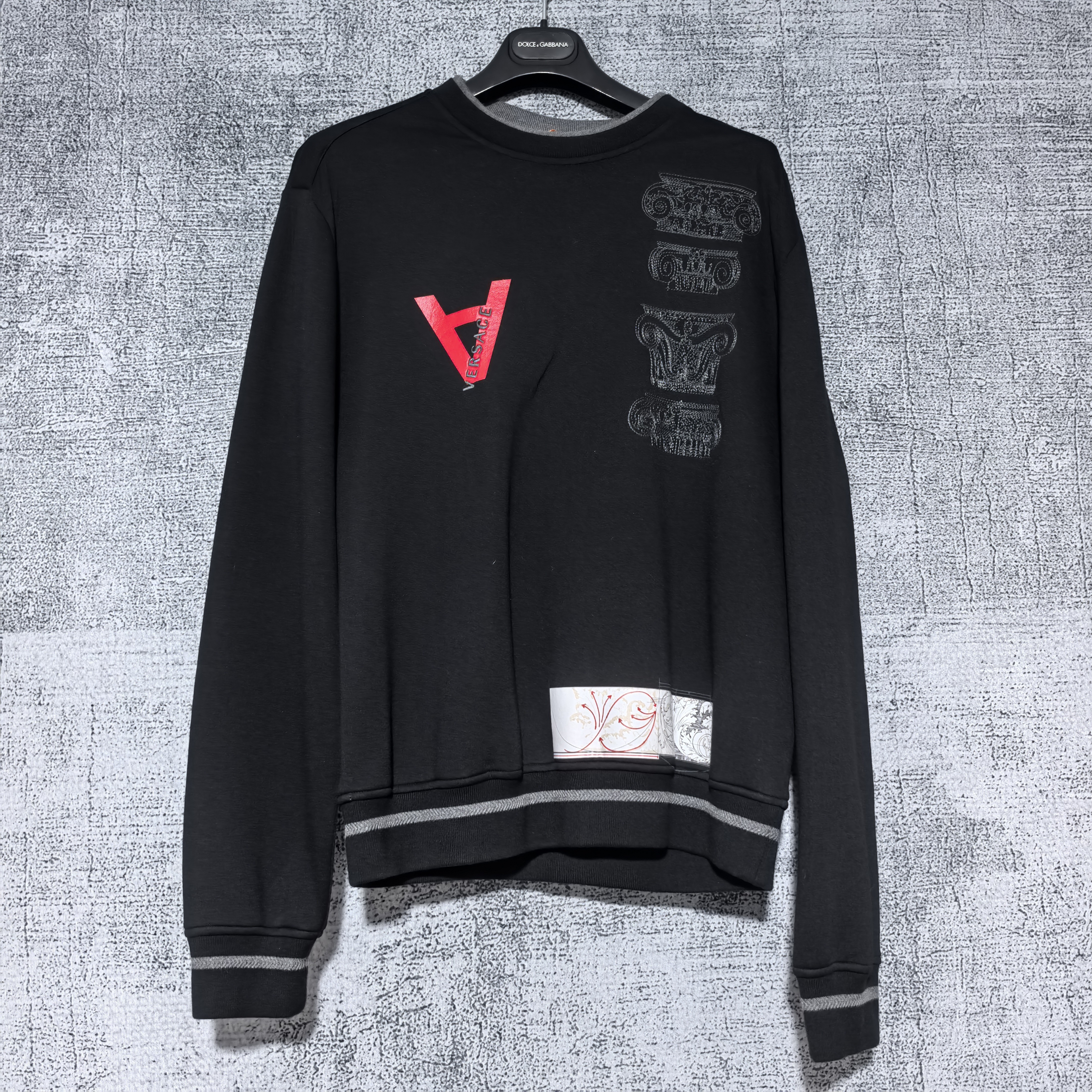 99新 VERSACE/范思哲 印花秀款长袖40963