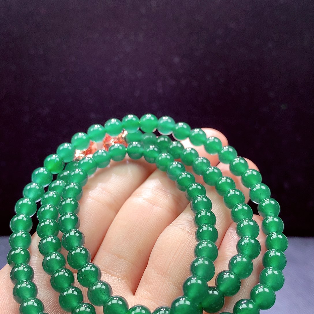 翡翠手链未镶嵌项链