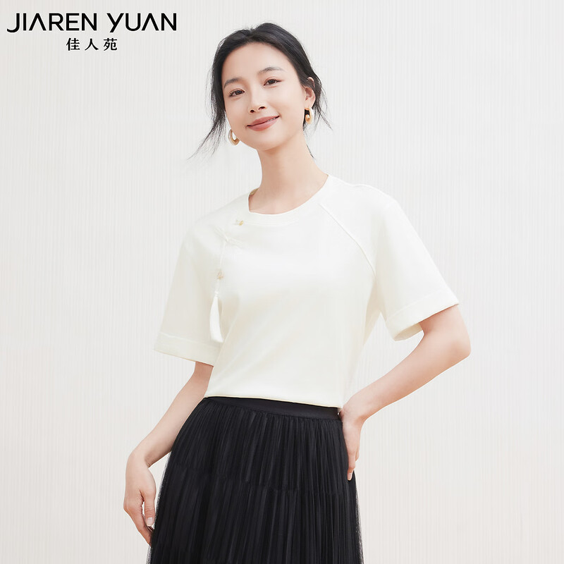 佳人苑T恤女秋季新款J438181