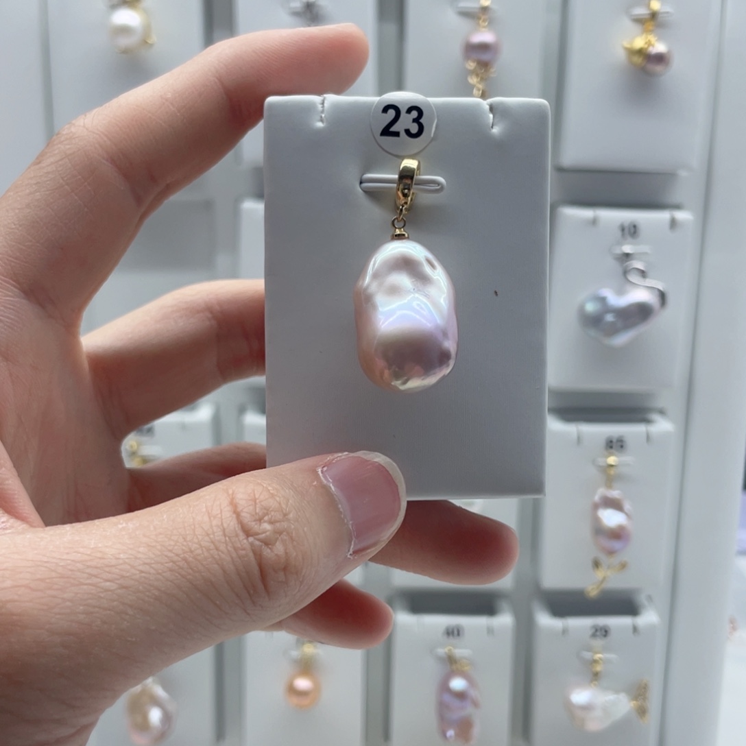 颈饰淡水珍珠合金