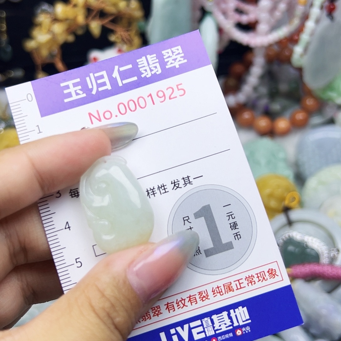 翡翠未镶嵌吊坠(不含链)111111