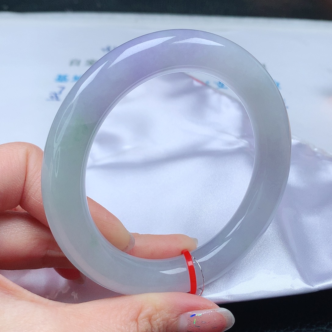 翡翠手镯（圆镯）未镶嵌61圆