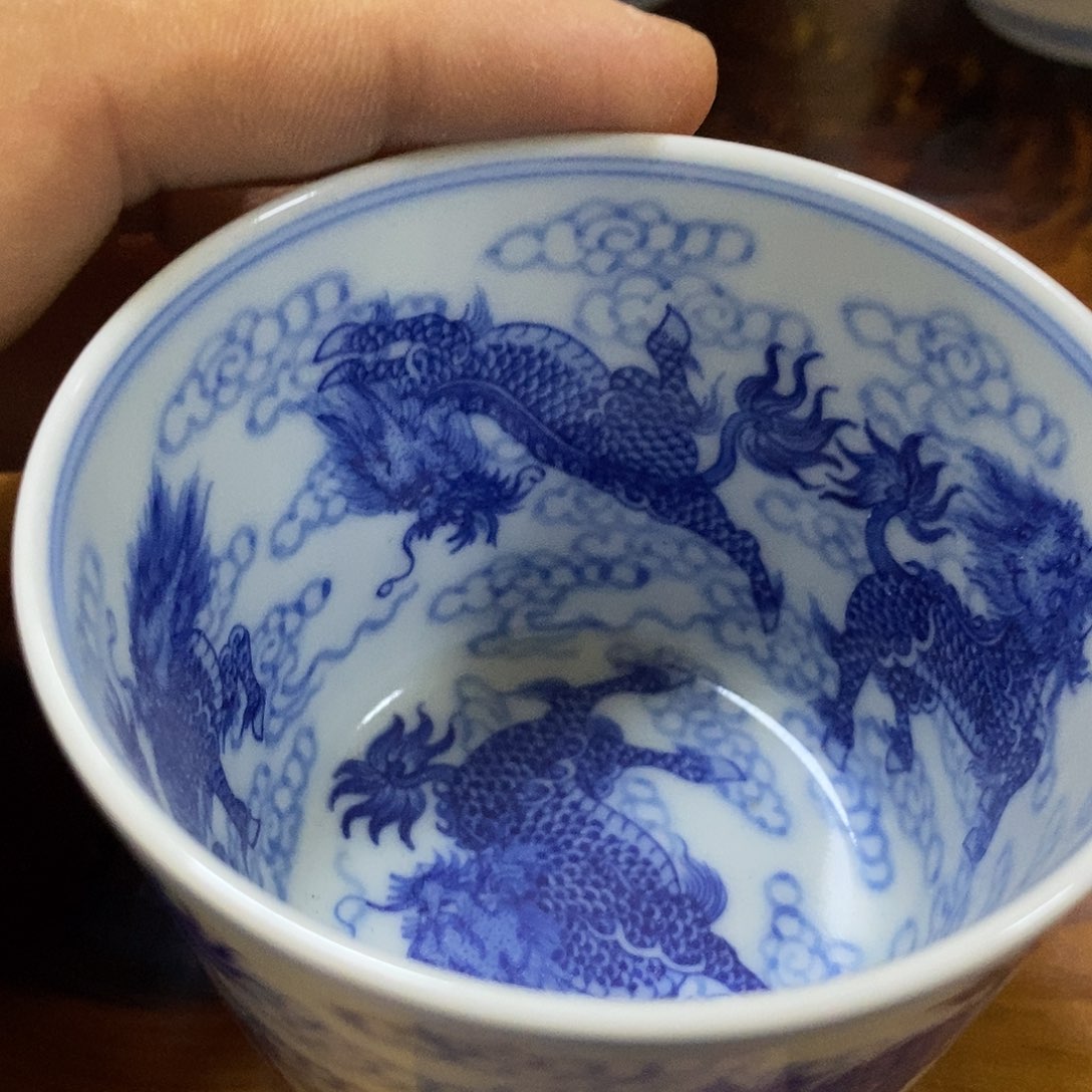 摆件用***在景德镇高温还原陶瓷