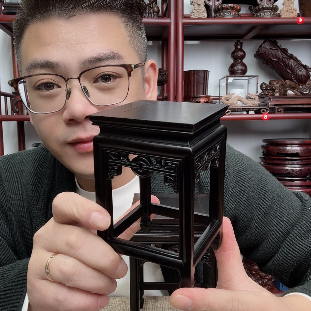 紫光檀工艺品底座