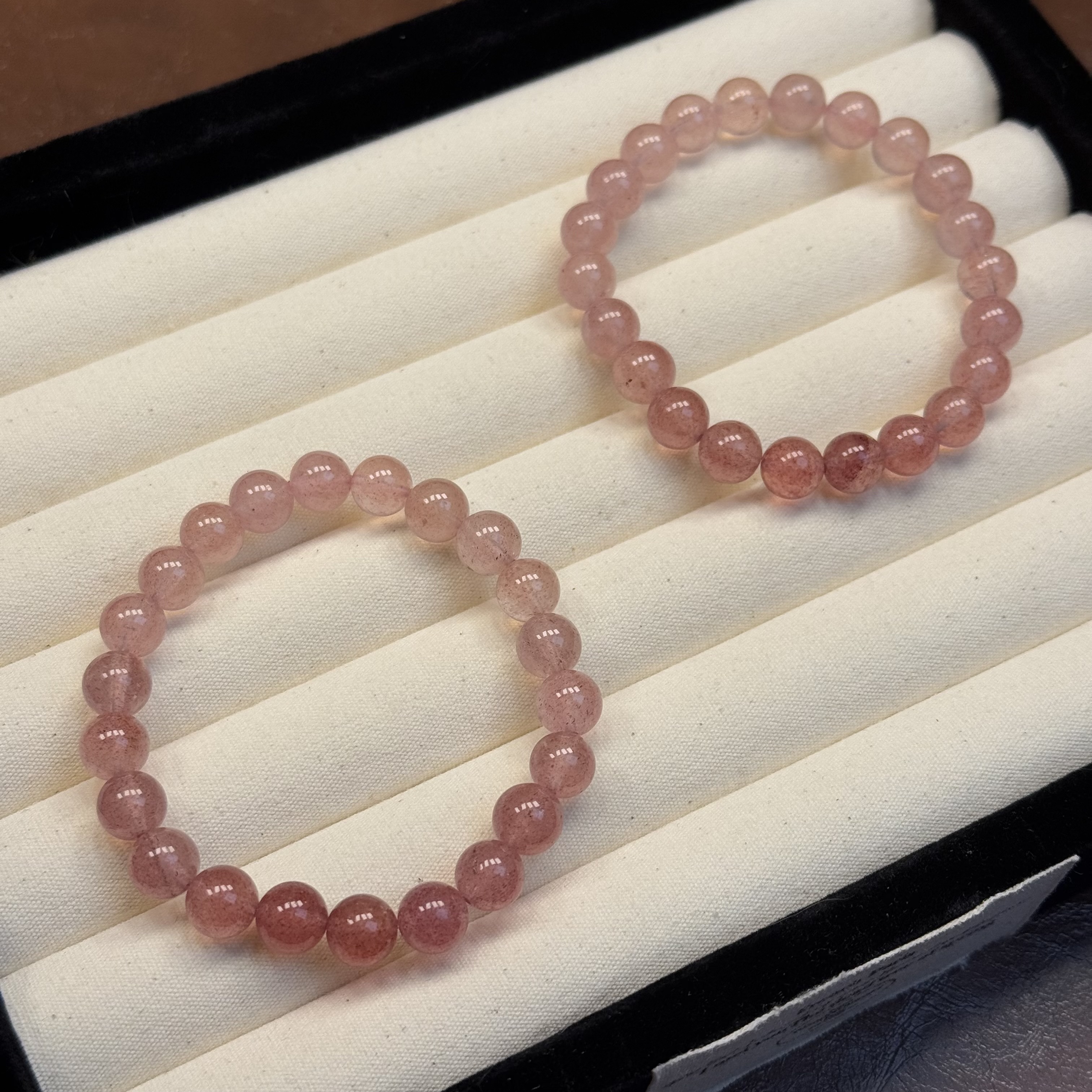 【新人福利】草莓晶渐变款手串8mm+多样性发一S119