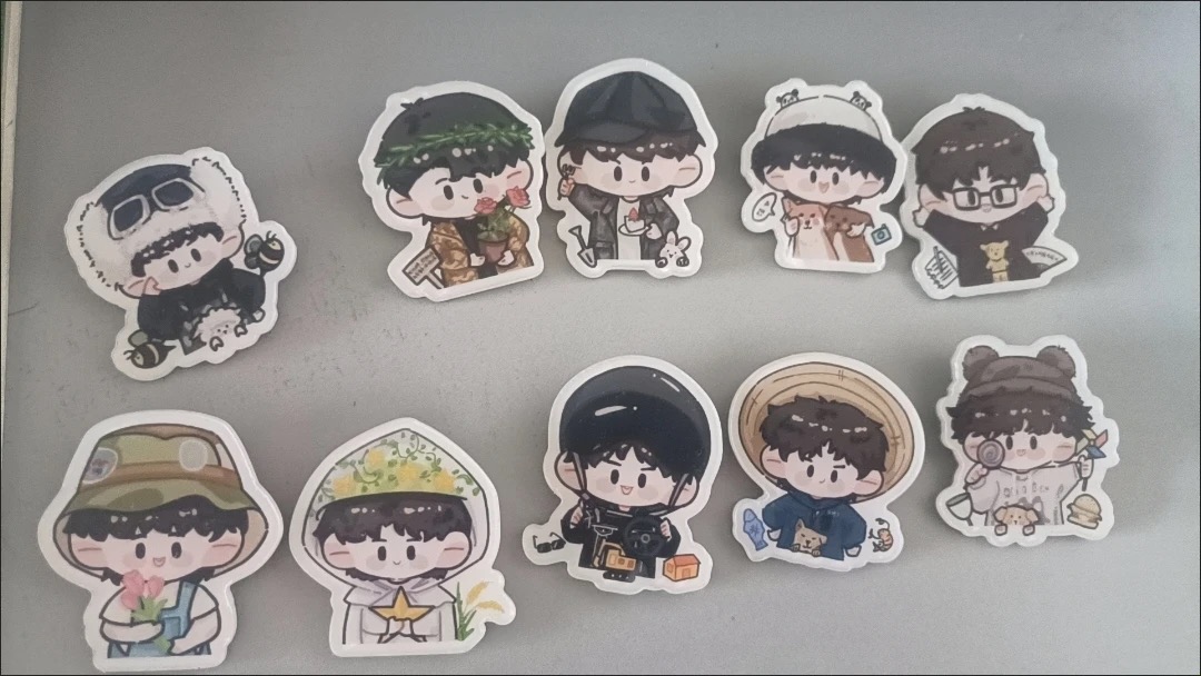 【麦子熟了专属】十勤胸针一个(默认微瑕随订单发货）