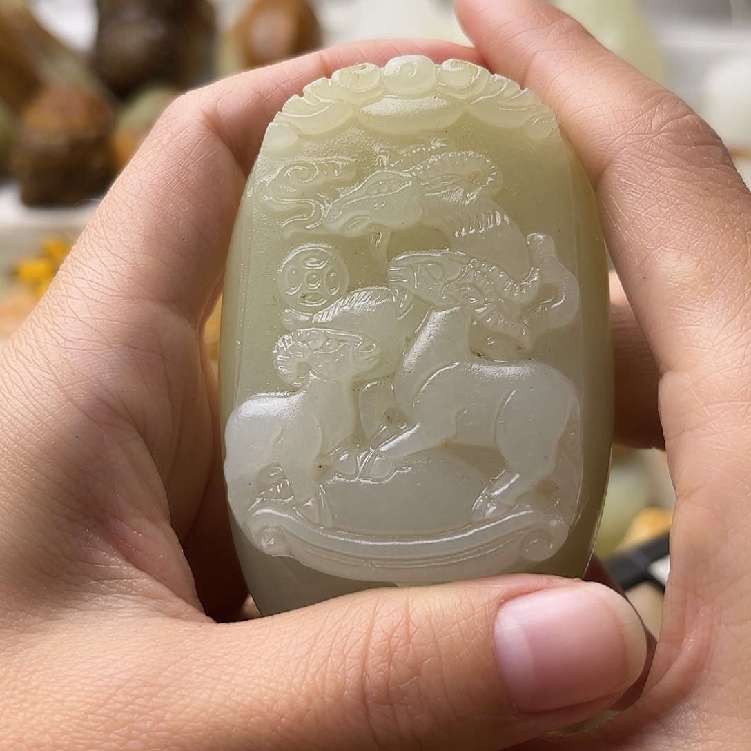 石材古青石不退换羊