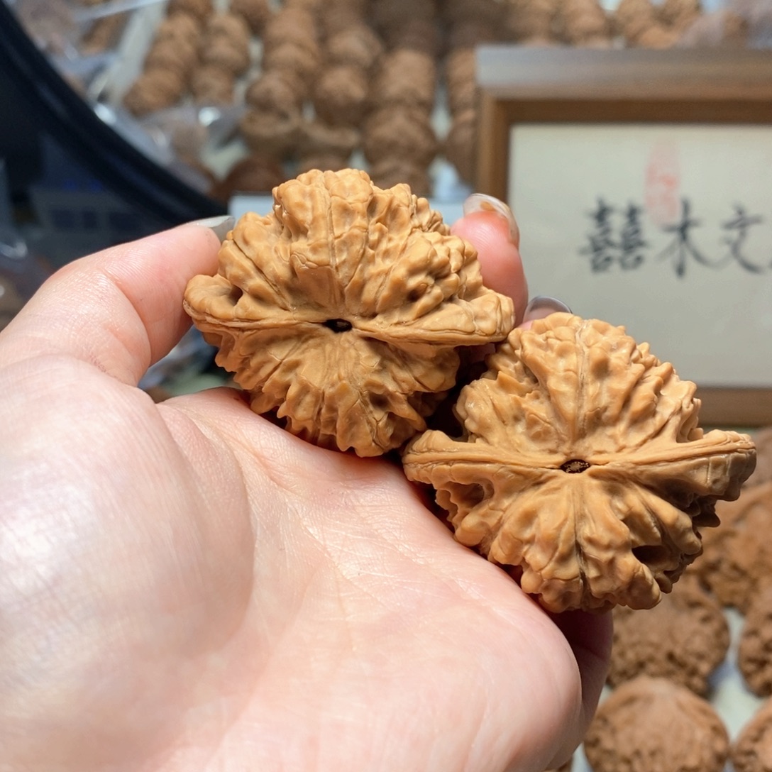 把件文玩核桃50官帽